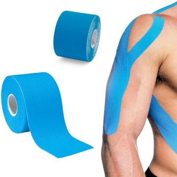 TEJP TEJPY TAŚMA DO KINESIOTAPINGU PLASTRY TAPE KINESIO KINEZJOLOGICZNA 5x5