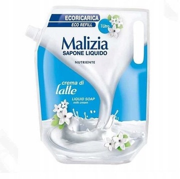 MALIZIA mydło w płynie zapas 1L LATTE IT