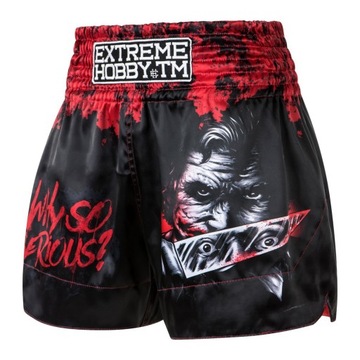 Spodenki muay thai ExtremeHobby WHY SO SERIOUS 2XL EXTREME HOBBY