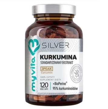 MyVita Silver Kurkumina 120 kapsułek