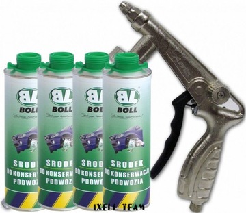 BOLL KONSERWACJI 4 sztuki + pistolet gratis 44