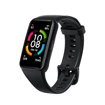 СПОРТИВНЫЙ РЕМЕНС FITNESS HONOR BAND 6, ЧЕРНЫЙ