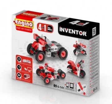 Stavebnice Konstrukční Inventor 4 Modely Motory