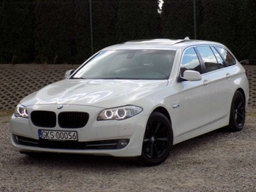 BMW Seria 5 F10-F11 Touring 520d 184KM 2011 BMW Seria 5 184KM Xenon Panoramadach Pamieci Automat 2.0 Diesel 184KM