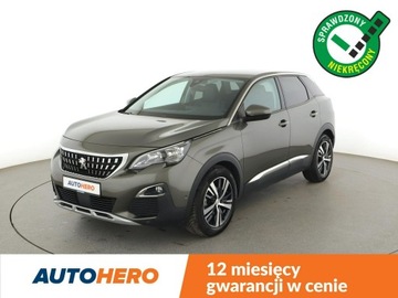 Peugeot 3008 II Crossover 1.2 PureTech 130KM 2019 Peugeot 3008 Automat Virtual Navi Kamera cofania