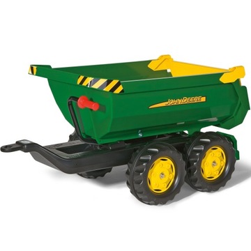 ПРИЦЕП-САМОСВАЛ ROLLY TOYS JOHN DEERE HALFPIPE