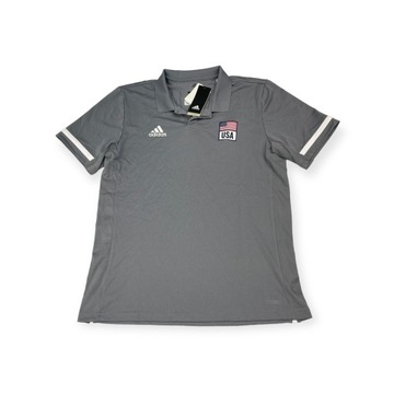 Koszulka damska polo szara Adidas USA Volleyball L