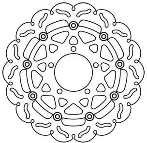 TRW TARCZA HAMULCOWA MSW257RAC