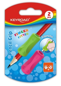 Ergonomiczny uchwyt na ołówek Keyroad Pencil Grip 2 szt. do szkoły domu new