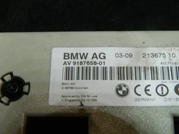 BMW E90 E91 ZESILOVAČ ANTÉNY 9187658