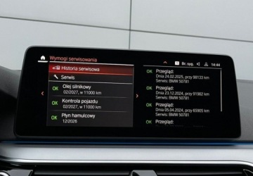 BMW Seria 5 G30-G31 Touring Plug-In 2.0 530e 292KM 2022 BMW Seria 5 4x4 Skora Navi Kamera Sport Full Led Automat FV23, zdjęcie 34