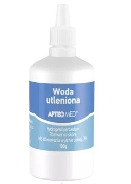 Woda utleniona APTEO MED 100g odkaża rany