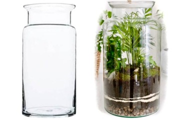 SŁOIK SŁÓJ WAZON DO LAS W SŁOIKU SZKLE 25 cm JAKOŚĆ PREMIUM PRODCUENT