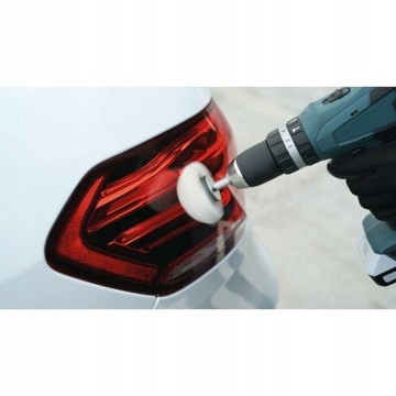 Хлопчатобумажные полировальные головки НАБОР из 6 шт. для дрели и отвертки HQ