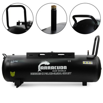 Цилиндр воздушного компрессора, напорный бак компрессора, 100 литров