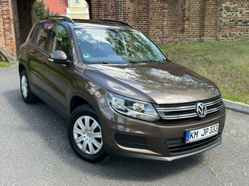 Volkswagen Tiguan I SUV 2.0 TDI CR DPF 140KM 2011 Volkswagen Tiguan 4Motion Opłacony Lift Trendline
