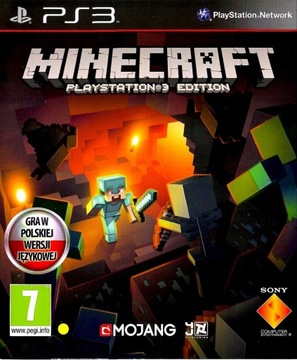 игра для детей на PS3 MINECRAFT на польском языке PL MININE, СТРОЙ И РАЗВЛЕКАЙСЯ