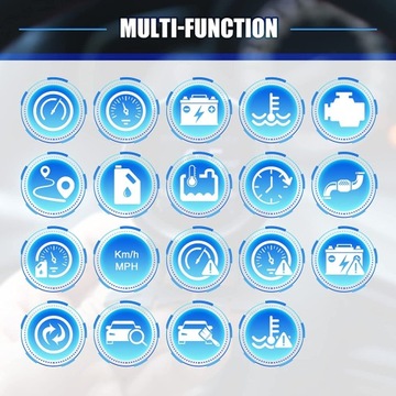 Autool x60 HEAD-UP HUD OBD2 LED ЖК-дисплей