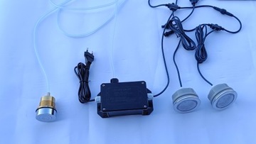 Светодиодный подводный светильник с контроллером и переключателем для гидромассажной ванны, 7 цветов