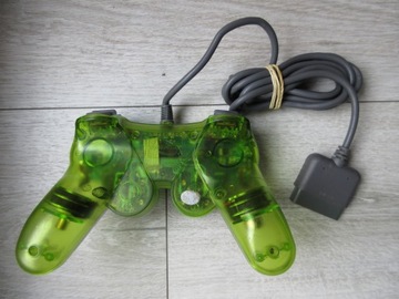 ORYGINALNY PAD GAMESTER PS2 PS1 PSX DUALSHOCK CRYSTAL UNIKAT BDB STAN