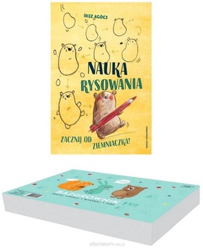 pakiet BNR NAUKA RYSOWANIA Zacznij ziemniaczka + BAZGROWNIK a4 1kg papieru