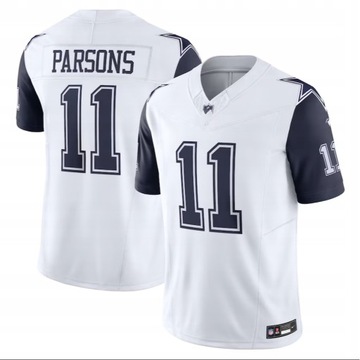 2024 Dallas Cowboys 11 Micah Parsons Marinho BEZPIECZNIK. De Futebol Americana