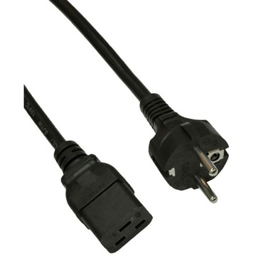 Kabel zasilający Akyga 1,8 m-zwrot