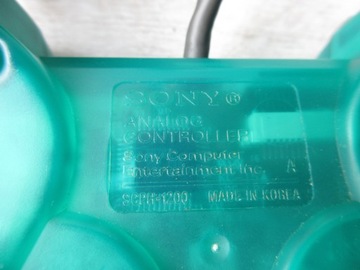 ОРИГИНАЛЬНЫЙ ПАД SONY PS1 PSX SCPH-1200, ЗЕЛЕНЫЙ, УНИКАЛЬНЫЙ, ОЧЕНЬ ХОРОШЕЕ СОСТОЯНИЕ
