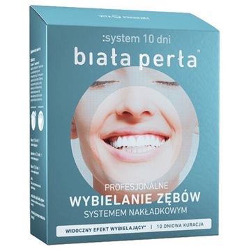 BIAŁA PERŁA SYSTEM WYBIELANIE ZĘBÓW 10 DNI