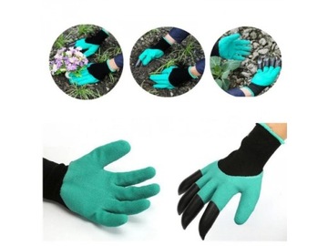 САДОВЫЕ ПЕРЧАТКИ С КОГТЯМИ УНИВЕРСАЛЬНЫЕ ДЛЯ КОПАНИЯ И ПРОЛОКИ