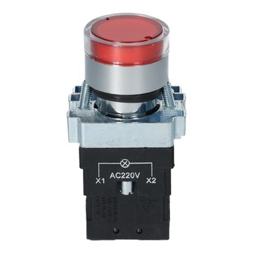 КНОПКА УПРАВЛЕНИЯ СТОПОМ С КРАСНОЙ ПОДСВЕТКОЙ