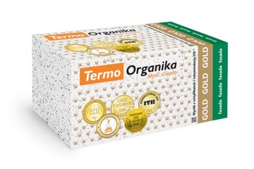 STYROPIAN EPS ELEWACYJNY FASADOWY TERMOORGANIKA GOLD 150 mm PACZKA
