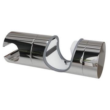 Uchwyt na słuchawkę do drążka prysznicowego chromowany regulowany 22-25