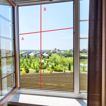 Прочная готовая москитная сетка 30х60 в сложенном виде от комаров.