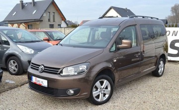 Volkswagen Caddy III Kombi Facelifting 1.6 TDI 102KM 2011 Volkswagen Caddy DSG - Long 7 miejsc - Bezwypdakowy - serwis - Oplacony, zdjęcie 13
