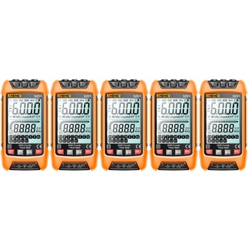 Digital Multimeter Ohm Voltmeter 5 Pieces