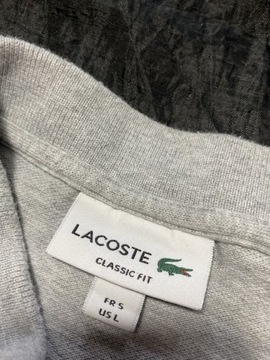 Lacoste ORYGINALNA BAWEŁNIANA BLUZA LONG SLEEVE/ L