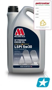 MILLERS XF PREMIUM LSPI 5W30 5L