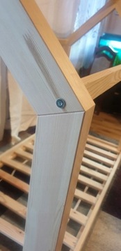 Односпальная кровать для дома – STAR – Дерево 140x70см