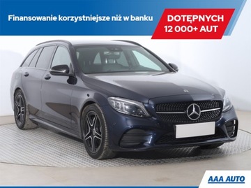 Mercedes C C 220d, Serwis ASO, 191 KM, Automat