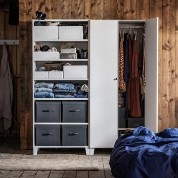 ИКЕА СТУК ЯЩИК С ОТДЕЛЕНИЯМИ 20х34х10 БЕЛЫЙ