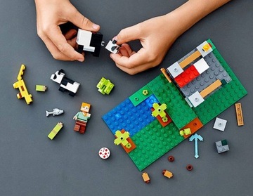 LEGO MINECRAFT 21158 PANDA PANDA блоки для подарка для ребенка + сумка