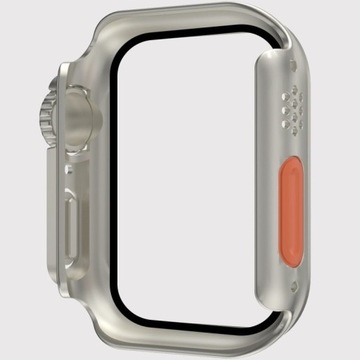 КОРПУС 2в1 + СТЕКЛО ДЛЯ APPLE WATCH 4/5/6/7/8/9/SE 40/41/44/45ММ ЦВЕТА