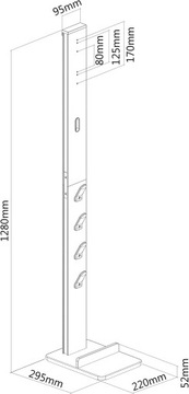 ПОДСТАВКА ДЛЯ ПЫЛЕСОСА DYSON GEN5 V15 V12 V11 V10 V8 V7 V6 РУЧКА ПОДСТАВКИ