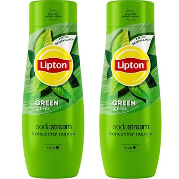 SYROP KONCENTRAT SODASTREAM LIPTON GREEN TEA ZIELONA HERBATA