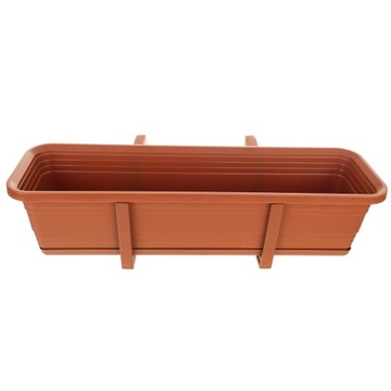 БАЛКОННАЯ ЯЩИКА ЦВЕТОЧНЫЙ ВАЗ ЦВЕТОЧНЫЙ ВАЗ 60см РУЧКИ ПОДСТАВКА БАЛКОННАЯ БАЛЮСТРАДА