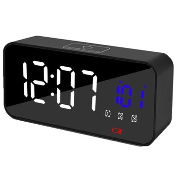 ЭЛЕКТРОННЫЕ ЧАСЫ СВЕТОДИОДНЫЙ БУДИЛЬНИК СОВРЕМЕННЫЙ ДИЗАЙН ВЫСОКАЯ ФУНКЦИОНАЛЬНОСТЬ