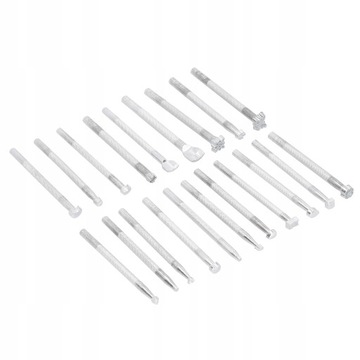 20шт кожаный штамп с тиснением и резьбой по дереву