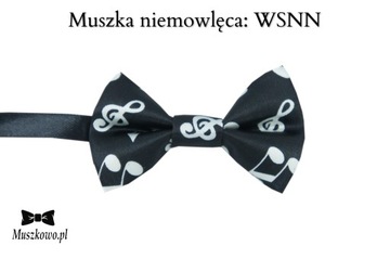 Szelki do spodni i muszka niemowlęca na chrzest roczek 0-24m czarne