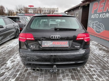 Audi A3 8P Hatchback 3d 1.4 TFSI 125KM 2010 Audi A3 Sportback Lift LED Klimatronik Elektryka Serwis 1.4 Benzyna 125KM, zdjęcie 5